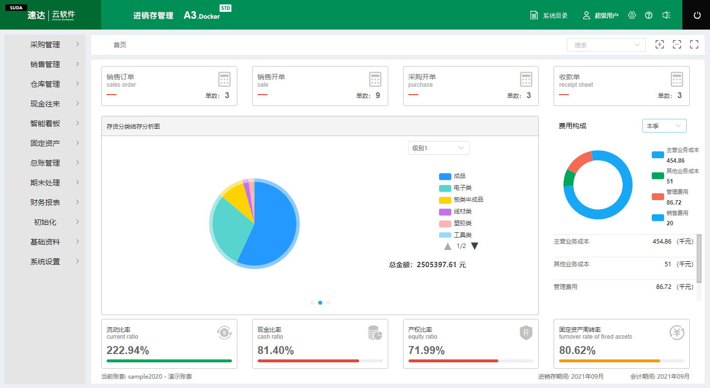 速达A3.docker std